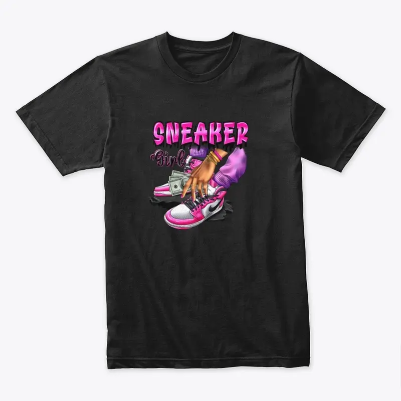 Sneaker Girl Tee Shirt